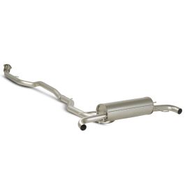 Resonated RACING cat back system for Alfa Romeo Giulia Veloce without EC homologation