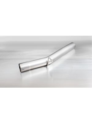 Racing tube instead of front silencer (without homologation) for DNU