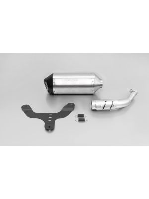 SPORTEXHAUST, slip on incl. Heat protecting shield, stainless steel