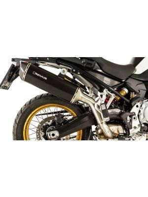 BLACK HAWK Slip On with removable sound insert, Stainless steel black, NO (EC-) APPROVAL