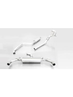 RACING Turbo-back-system dual L/R with RACING downpipe, resonated front section (selectable tail pipes), without EC homologation
