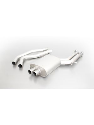 Racing front silencer, without homologation